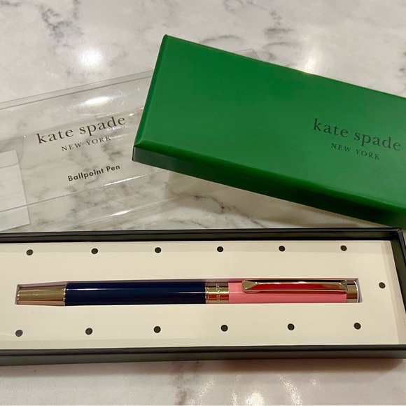 NWT! Kate Spade ♠️ ballpoint pen in gift box. - Picture 5 of 13